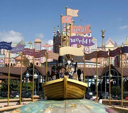 It's a small world Traumwelt Attraktion Disneyland