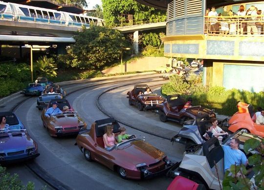 autopia attraktion disneyland paris