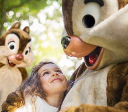 Disneyland Paris figuren treffen 