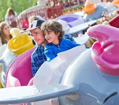 Dumbo the flying elephant attraktion