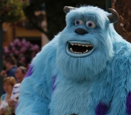 Sulley treffen im Disneyland Paris